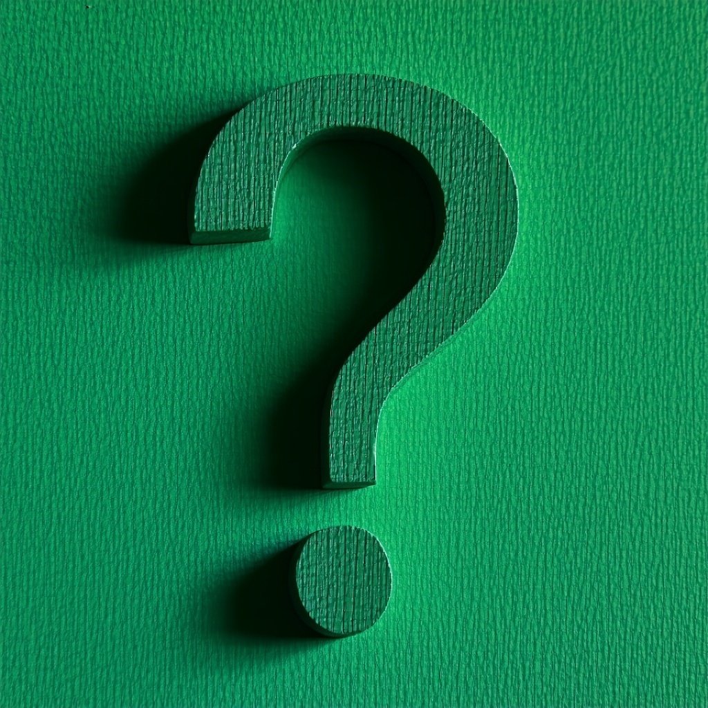 Green question Mark