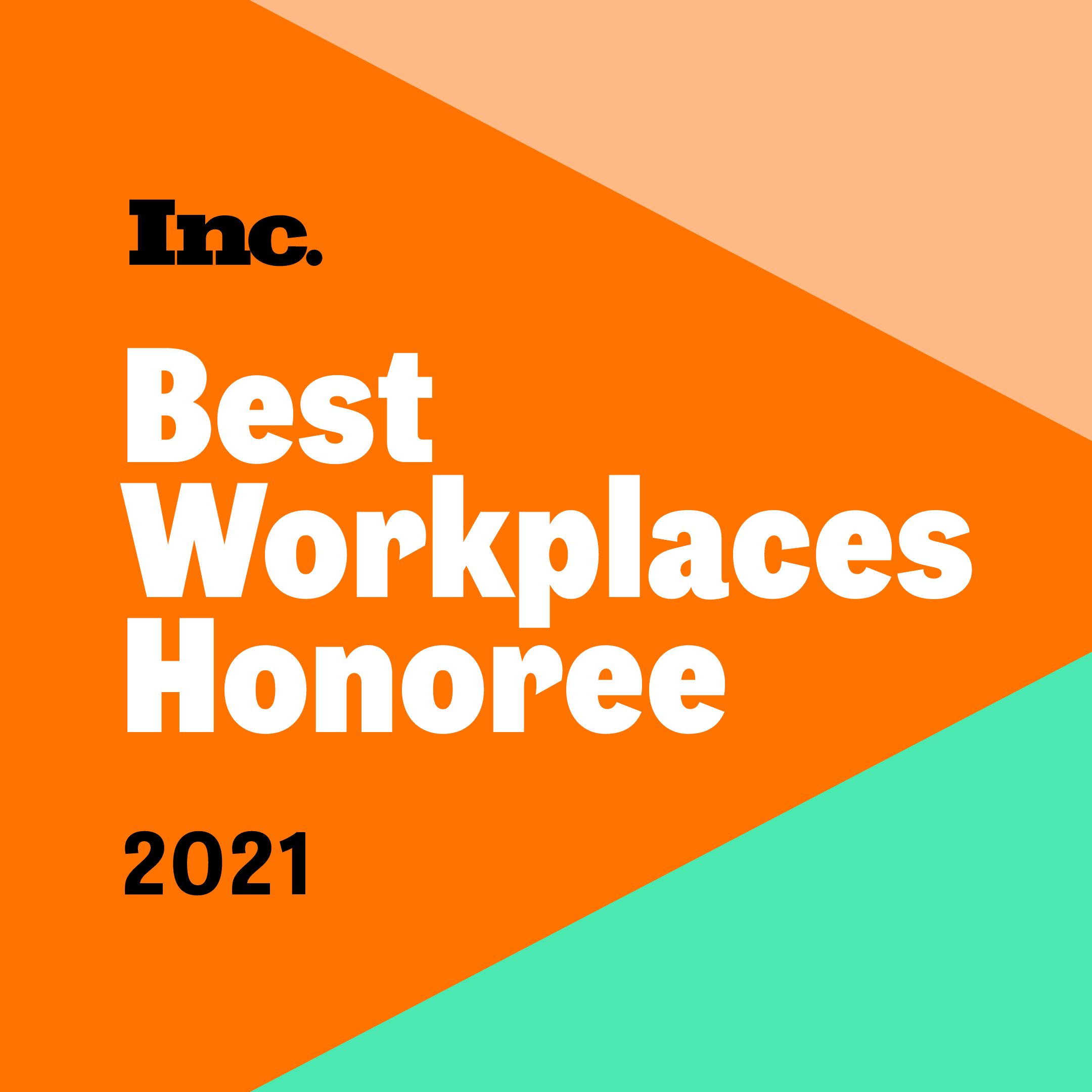 Best Workplaces Honoree 2021