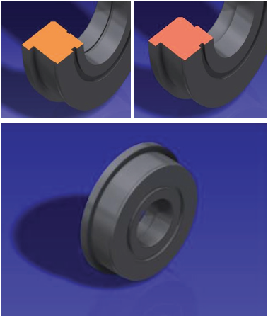 Oscillating Tool Bearing Flange
